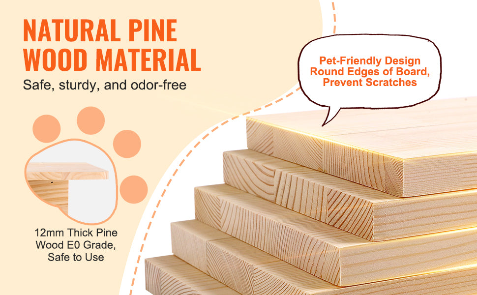 Estantería mural para gatos